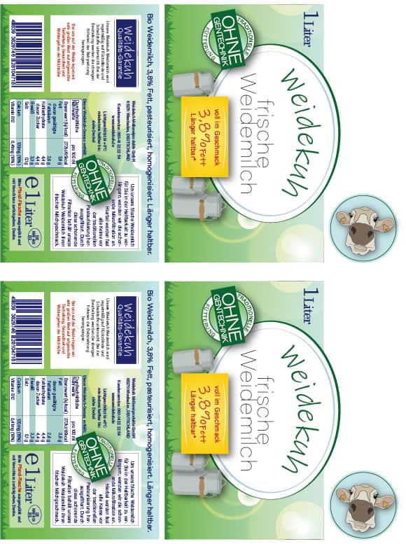 Weidekuh Vollmilch – Bild 2