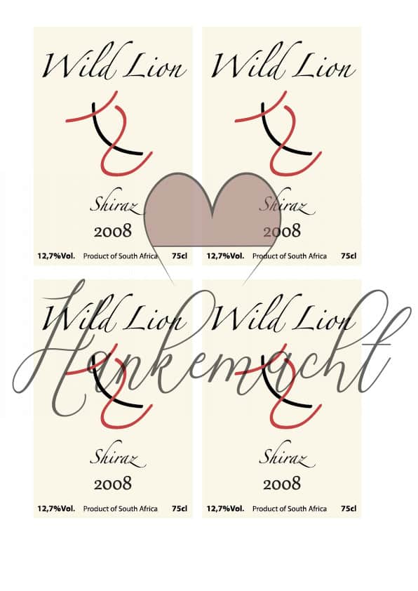 Wild Lion Shiraz