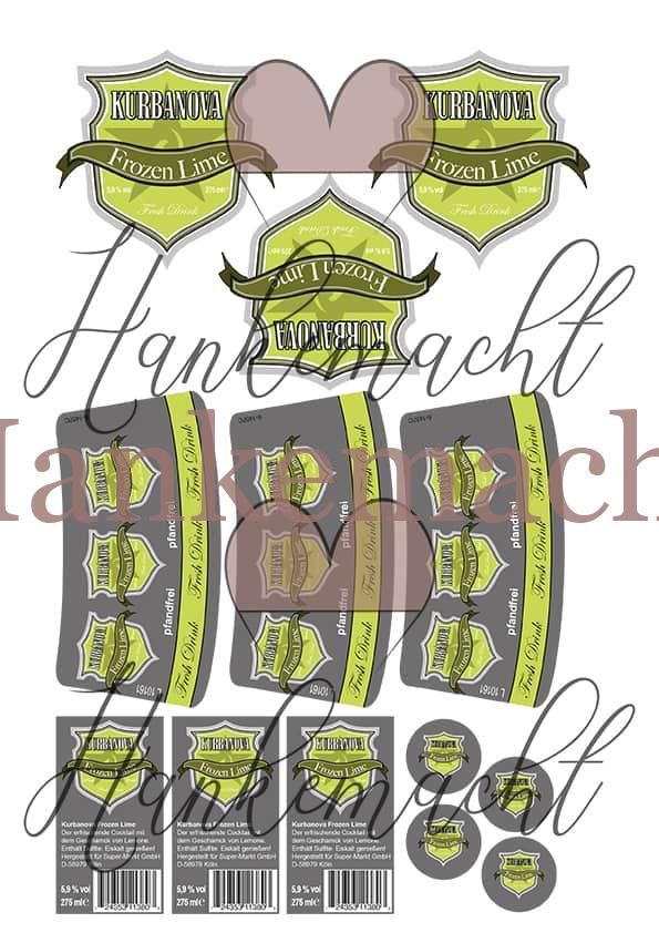 Alkopop Kurbanova Lime – Bild 2