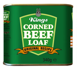 Corned Beef Dose eckig, 340 g, Grün
