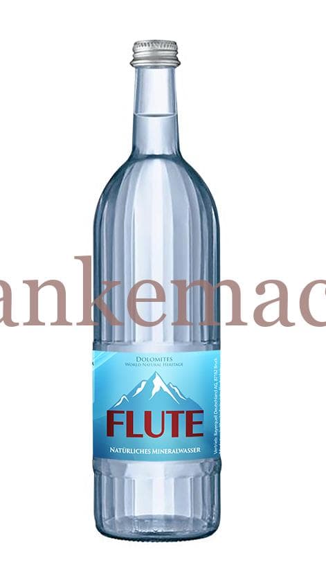 Flute 0,75 Liter, Banderole