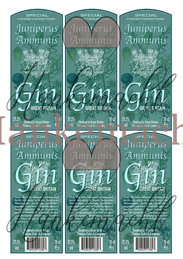 Gin Juniperus Ammunis Blau – Bild 2