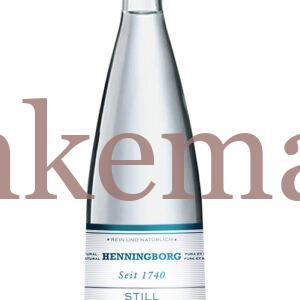 Henningborg Mineralwasser 0,5 Liter, Banderole