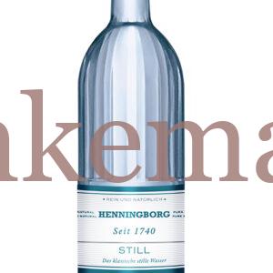 Henningborg Mineralwasser 0,75 Liter, Banderole