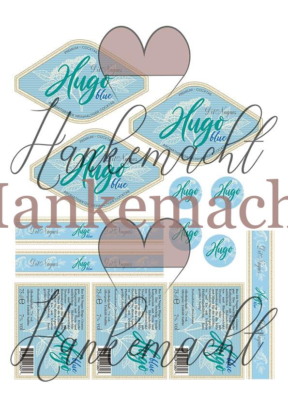 Hugo, 0,75 Lite, Blue – Bild 2