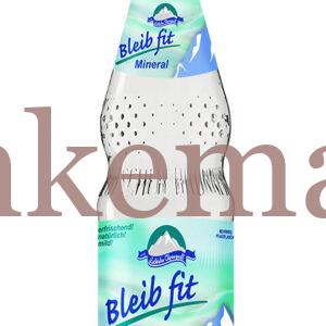Lechtaler Alpenquell bleib fit Mineralwasser 0,75 Liter und 1 Liter; Medium