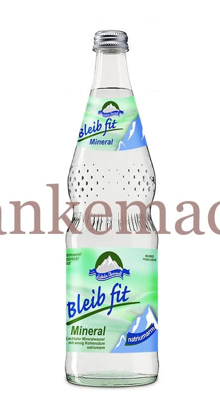 Lechtaler Alpenquell bleib fit Mineralwasser 0,75 Liter und 1 Liter, natriumarm