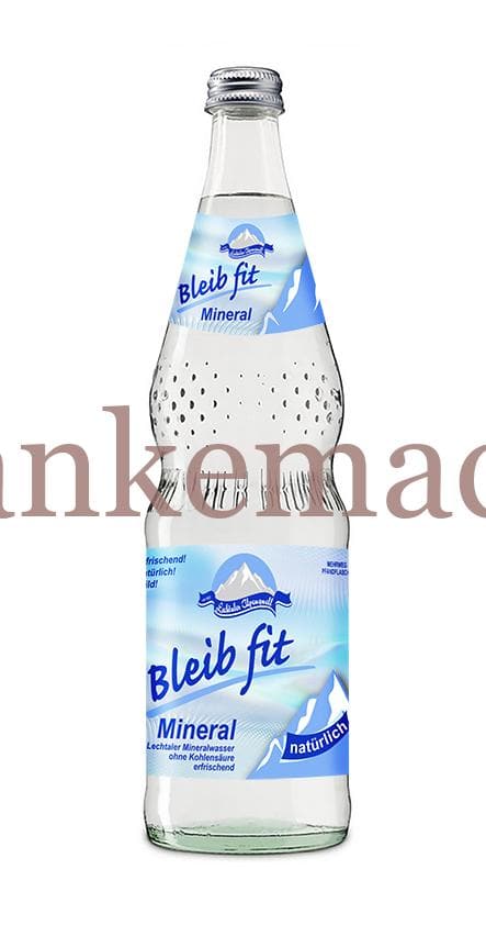 Lechtaler Alpenquell bleib fit Mineralwasser 0,75 Liter und 1 Liter, natürlich