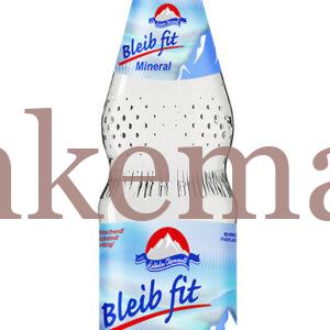 Lechtaler Alpenquell bleib fit Mineralwasser 0,75 Liter und 1 Liter, spritzig