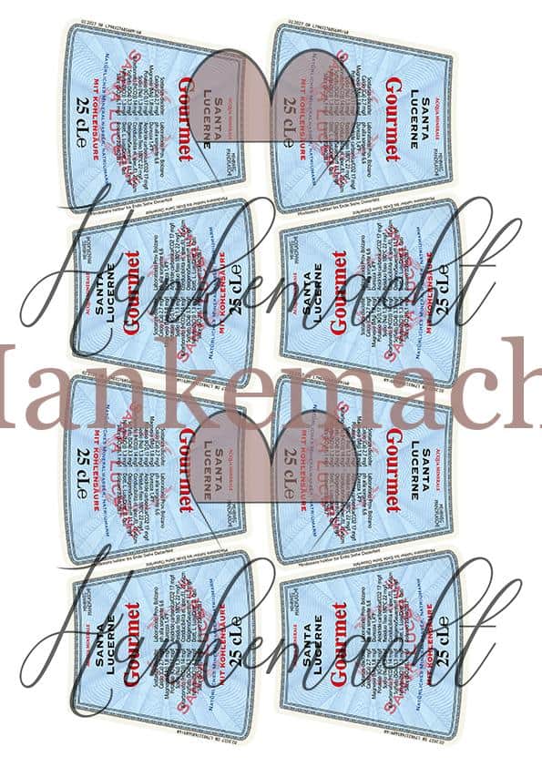 Santa Lucerne Gassata Gourmet 0,25 Liter – Bild 2