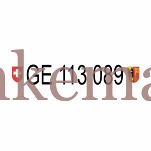 Kennzeichen Schweiz Genf