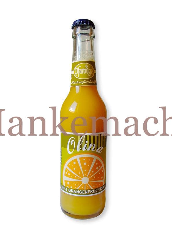 Olina Orangensaft, klein 0,2L, 0,33 L und 0,5 Liter
