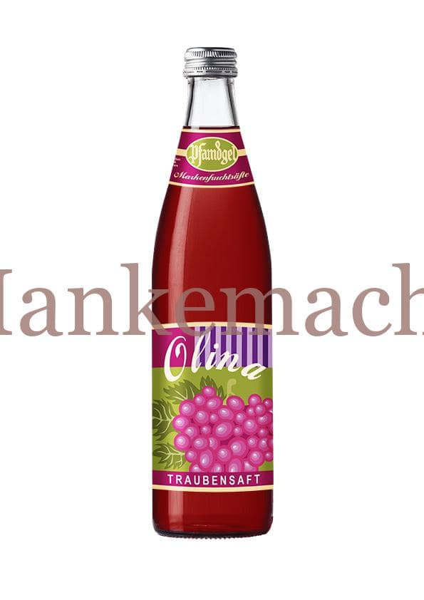Olina Traubensaft, klein 0,2L, 0,33 L und 0,5 Liter