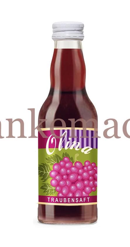 Olina Traubensaft, klein 0,2L, 0,33 L und 0,5 Liter – Bild 2