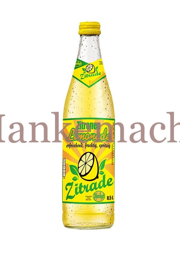 Zitrade Zitronen Limo 0,5 Liter