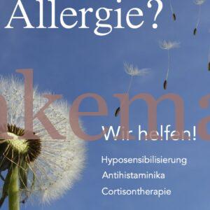 Apothekenposter Allergie