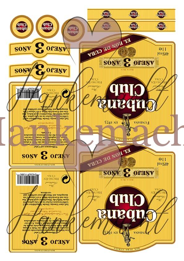 Rum Cubana Club 0,7 Liter – Bild 3