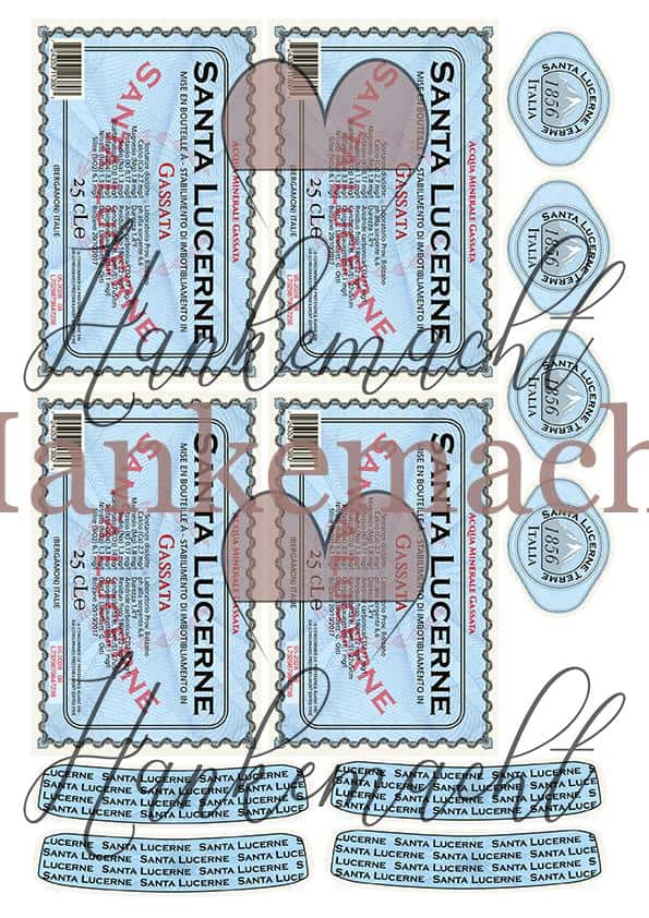 Santa Lucerne Gassata 0,25 Liter – Bild 2