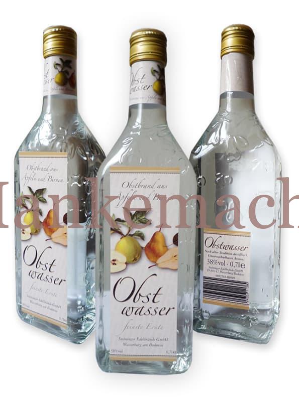 Schnaps Steininger Obstwasser 0,7 Liter