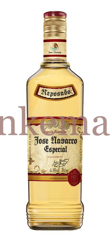 Tequila Jose Navarro, 0,7 Liter (Gold)