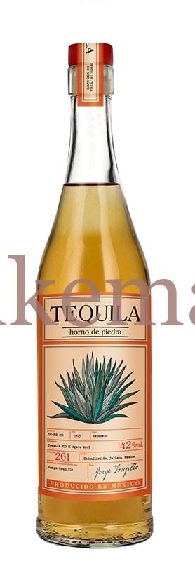 Tequila horno de piedra, 0,7 und 1 Liter (Beige/Orange)