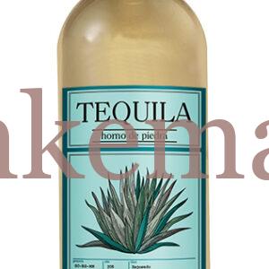 Tequila horno de piedra, 0,7 und 1 Liter (Petrol)