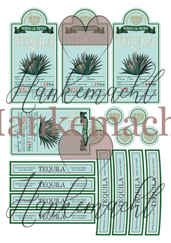 Tequila horno de piedra, 0,5 bis 1 Liter – Bild 2