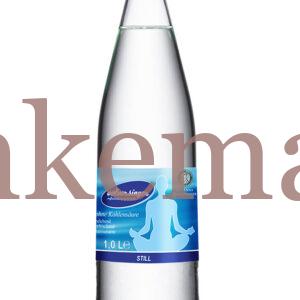 Volversinger Mineralwasser 1 Liter, Banderole, Blau