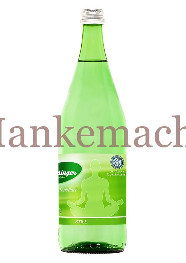 Volversinger Mineralwasser 1 Liter, Banderole, Grün