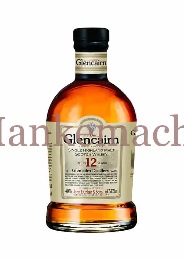 Whisky Glencairn Banderole 0,7 Liter