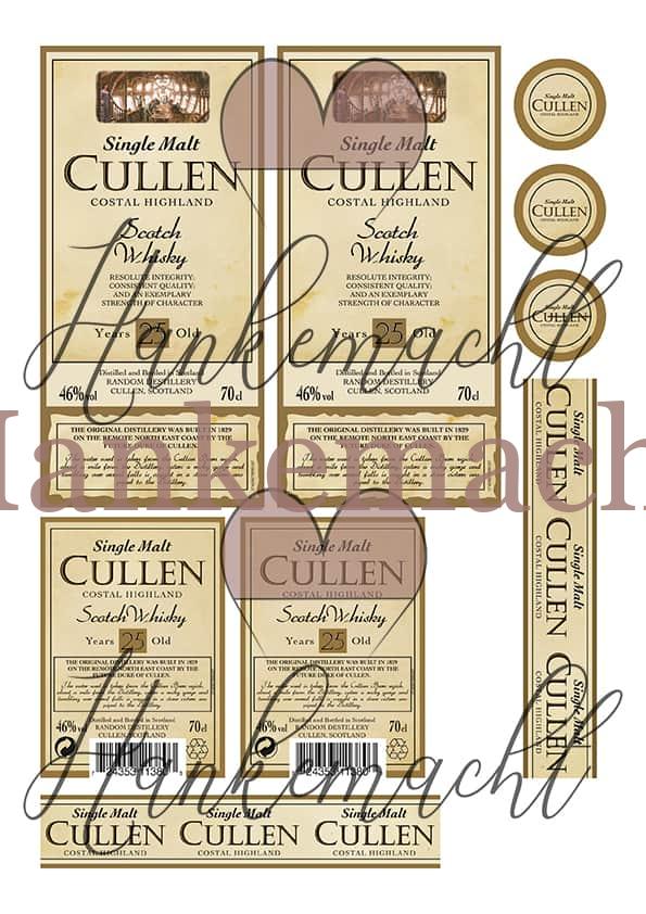 Whisky Cullen 0,7 Liter – Bild 2