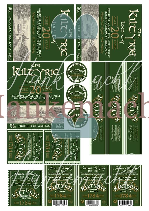 Whisky Kiltyrie 0,7 Liter – Bild 2