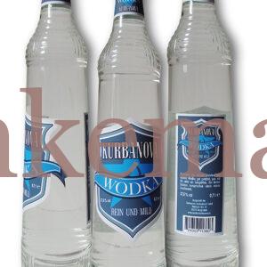 Wodka Kurbanova 0,7 Liter, Blau