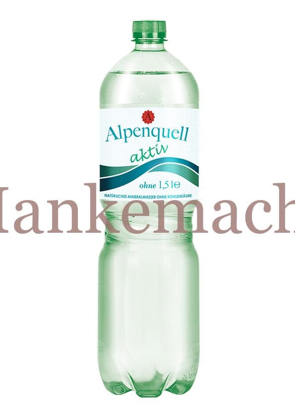 Alpenquell aktiv, 1,5 Liter, Banderole