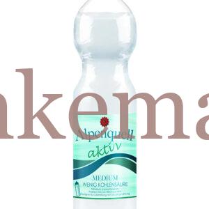Alpenquell aktiv, 1,5 Liter, Banderole, Grün