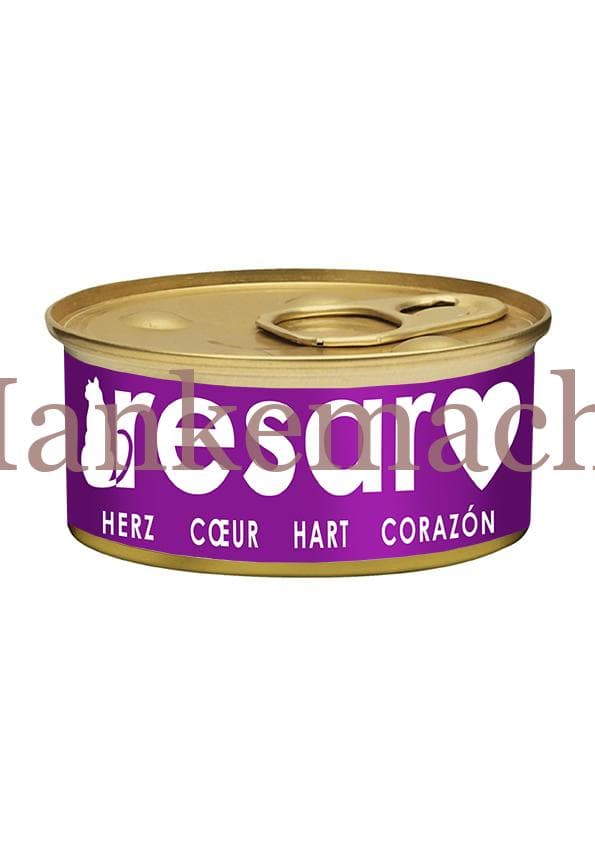 Resar Katzenfutter Dose Herz, 85 g
