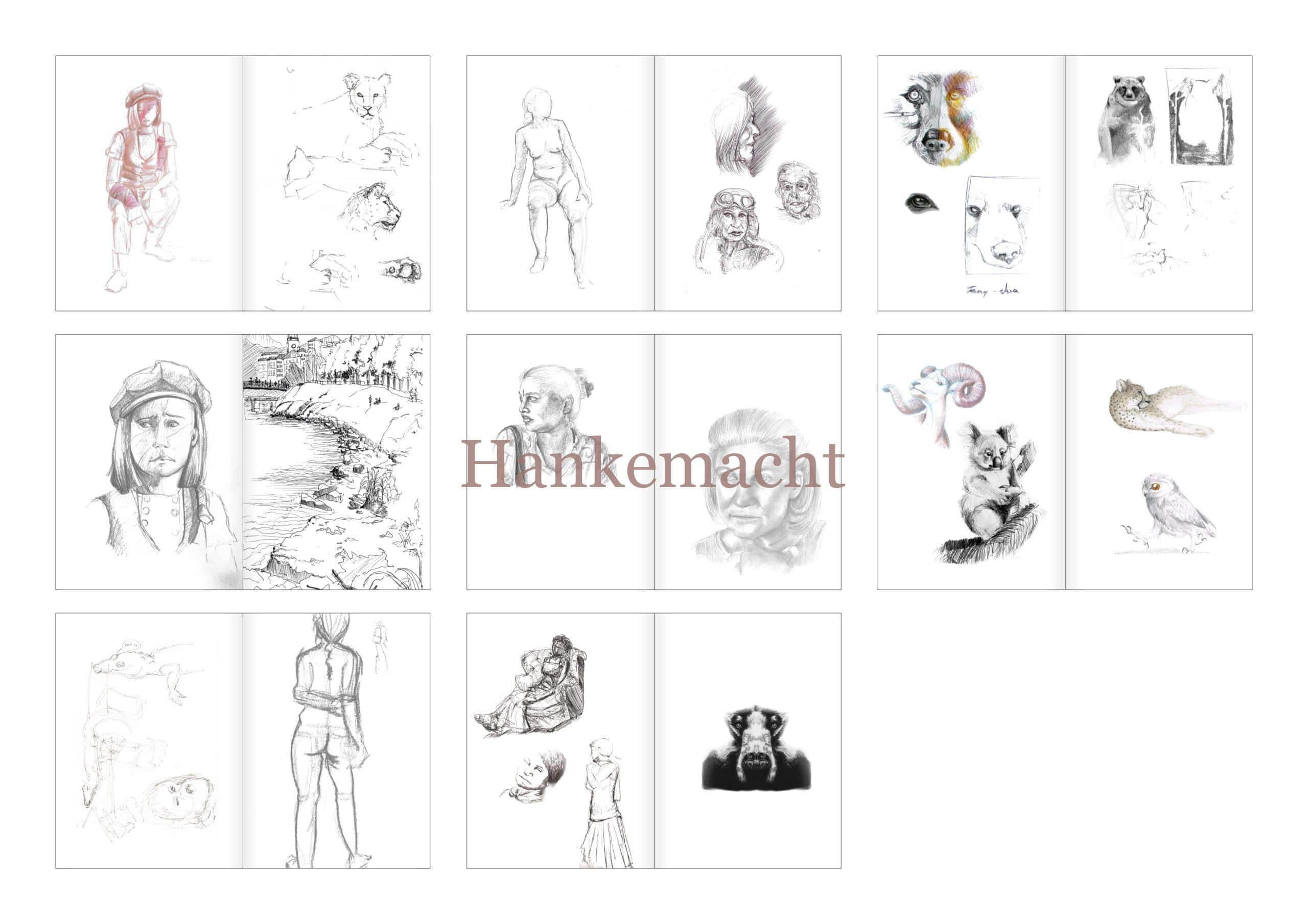 16-seitiges Skizzenbuch – Bild 3